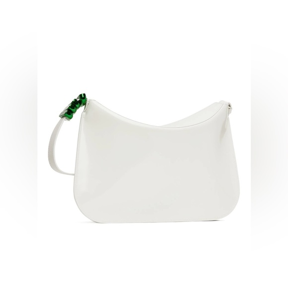 Bottega veneta white flap shoulder bag - Picture 8 of 12